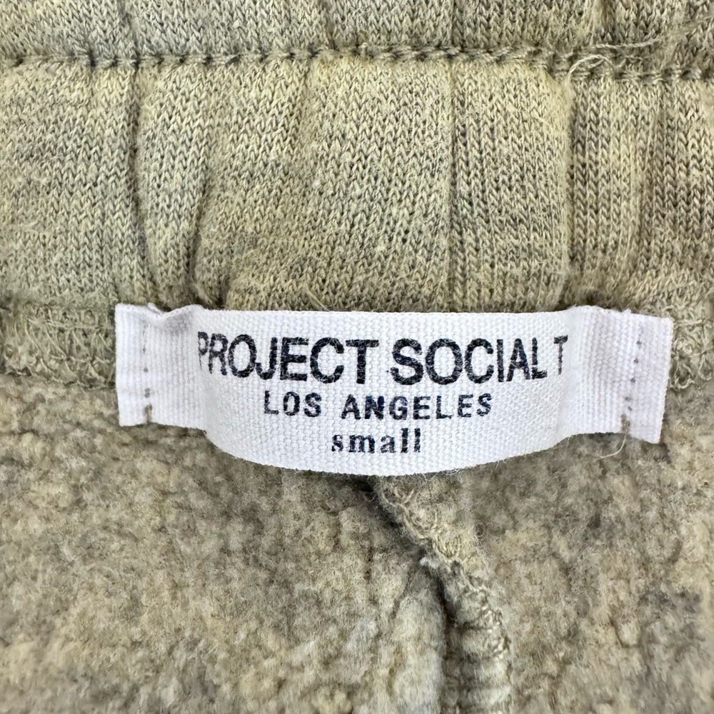 PROJECT SOCIAL T WINE EYES JOGGER In Olive Green Size S - Picture 5 of 6